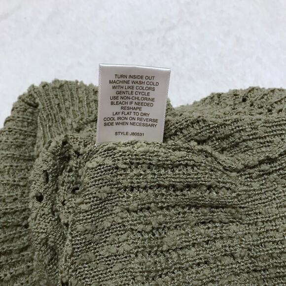 Hooked Up NWT Sage Knit Sweater Juniors XS - Picture 9 of 9
